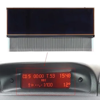 Auto Navigace Rádio LCD Displej Pro 206 307 Pro C5 Xsara Picasso Bílá+černá Náhradní LCD Displej Auto Monitor Accessor