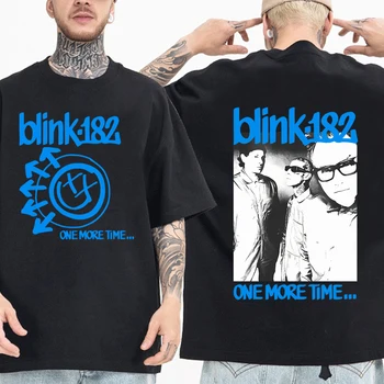 Blink 182 Ještě Jednou Hudební Trička Muže, Ženy Harajuku Hip Hop O-Krk Krátký Rukáv Košile Fanoušky Dárek