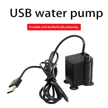 USB Malý Vodní Čerpadlo 5V Vodní Čerpadlo 2.5 W Terénní úpravy Cirkulující Vodní Čerpadlo pro Pet Vodní Čerpadlo Ryby Nádrže Krajiny Dekorace