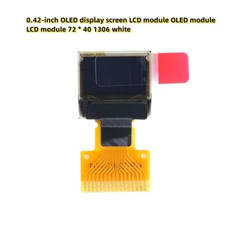 0.42-palcový OLED displeji LCD modul OLED modul LCD modul 72 * 40 1306 bílá