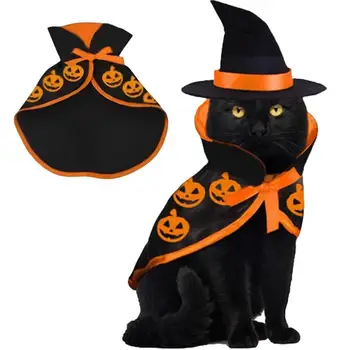 Kočka Kostýmy Cosplay Kostýmy Pro Koťata, Psí Oblečení Plášť Tvar Bat Vzor Přidat Halloween Atmosféru Pro Kočky Králík Pejsek