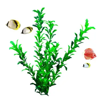 Fish Tank Rostliny Umělé Akvarijní Rostliny Pro Akvária Přenosné Simulace Ryby Nádrže Krajiny Dekorace Pro Terária