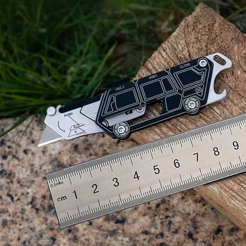 Super Mini Přenosný Kapesní Nůž Papíru, lepenkové Krabice, Multifunkční Papírnictví Nůž EDC DIY Ruční Nářadí Camping víceúčelový nástroj