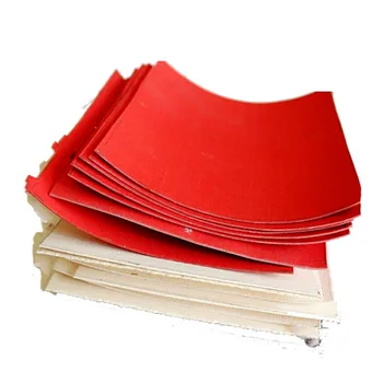 vulkanizované vlákno, papír, DIY nůž Rukojeť těsnění náruče septate papír izolační papír red black 100*100mm
