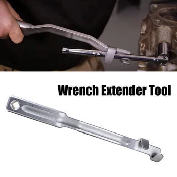 Klíč Nastavovací Nástroj Bar Heavy Duty Extra Dlouhé Wrench Extension Nástroj S Čtvercovým Otvorem Ultra Tenký Přenosný Točivý Moment Zesilovač Nástroj