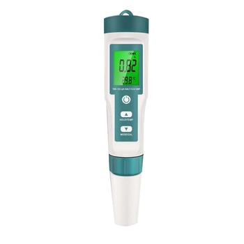 7 V 1 ABS Kvality Vody Tester PH/TDS/ES/Salinita/ORP/S G/Teplota Metr Kvality Vody Nástroj pro Měření