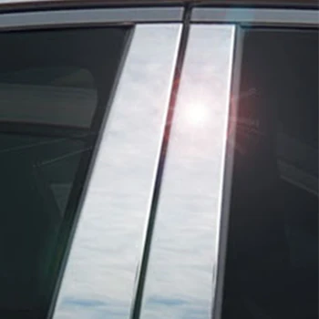 10ks pro Geely velký boyue Atlas Emgrand X7 Sport 2016-2023 Pilíře Příspěvky Auto, Okno, Čalounění Kryt PŘ. Sloupku Samolepky Stříbrné Doplňky