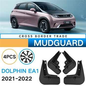 4ks Auto zástěrky pro BYD Dolphin EA1 2021-2022 Blatníky Blatník Mud Guard Klapka Splash Klapky Příslušenství