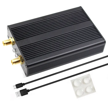 1Set USB Spektrální Analyzátor 35-4400M Spektra Signálu Zdroje, Černá S Sledovací Modul Zdroje Domény Nástroj pro Analýzu souborů