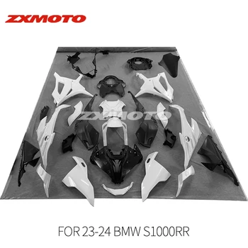 ZXMOTO Motocykl Práce s Tělem Blatník Krycí Panel Kapotáž Kit Pro rok 2023 2024 BMW S1000RR Nelakované