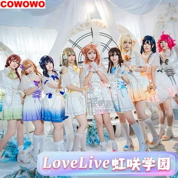 COWOWO Lovelive Nijigasaki Vysoké Školy 5. Cosplay Kostým, Protože Hra Anime Strana Jednotné Hallowen Hrát Roli Oblečení Oblečení
