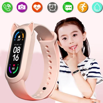 Reloj Digitální Děti Smartwatch Děti Fitness Tracker Heart Rate Monitor Pro Kluky, Dívky, Elektronické Vodotěsné Hodinky Dítě