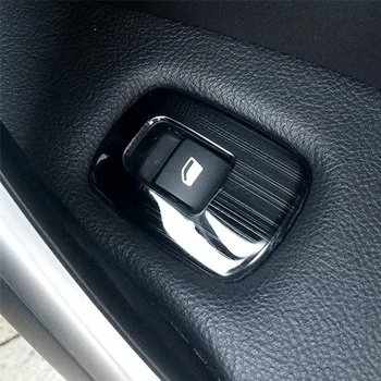 4ks Dveře Auta Okna, Loketní opěrka Kryt Tlačítko Přepínač Panelu Čalounění pro Citroen C5, Peugeot 508