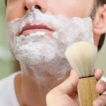 Luxusní štětka na holení Obličeje Vousy Čištění Mokré Holení Premium Ergonomický Vlasy, Vousy na Holení pro Muže, Přítele, Tátu, Manžela