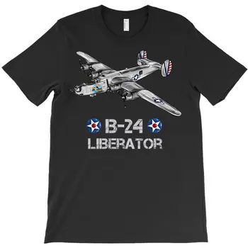NEJLEPŠÍ KOUPIT 2. světové války Letectví B 24 Liberator Americký Těžký Bombardér Dárek Tričko