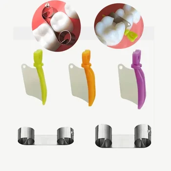 Zubní Klín Stráže Prime Zubů, Aproximální Plastový Klín Nůž S Ochranou Ocelové Matice Ozvučnice Typu Matrix Zubař Nástroje