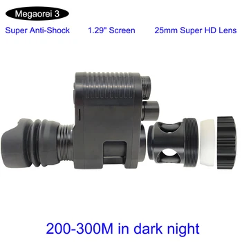 850NM IR Svítilna Integrovaná Zařízení pro Noční Vidění HD 720P Video Rekordér Lov Kamera pro Puškohled Optický Zaměřovač Dalekohled