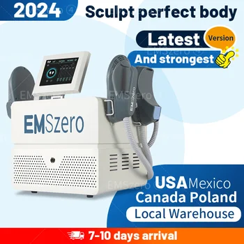 Neo EMS Vyřezávat Stroj 6000W EMSZERO Hi-emt RF Tvarování Těla, Hubnutí, Svalová Elektromagnetické Stimulace Tuku DLS-EMSLIM Salon