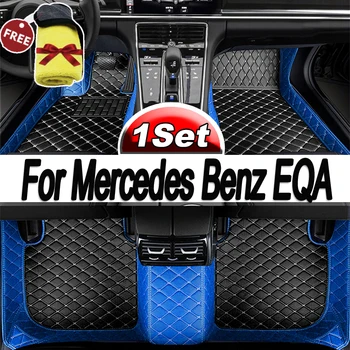 Autokoberce Kompletní Sadu Na Mercedes Benz EQA 2021~2023 Anti-dirt Chrániče Vodotěsné Rohože, Auto Podlahové Rohože, Auto Příslušenství, Vnitřní
