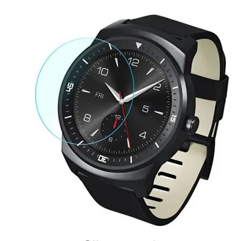 Anti-Exploze Tvrzeného Skla, Ochranný Film Čirý kryt Pro LG W110 G Watch R Smartwatch Tvrzené Screen Protector Kryt