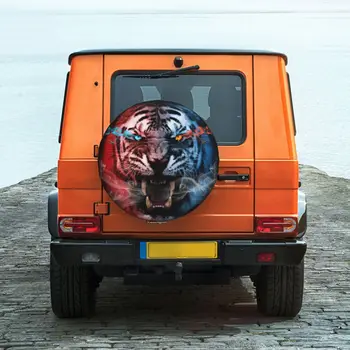 Tiger Pneumatiky Kryt na Kolo Chrániče proti Povětrnostním vlivům Univerzální pro Jeep, Přívěs, RV, SUV Truck Camper Cestovní Přívěs