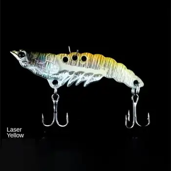 Bionic Návnady Nízké Těžiště Barevné Laserové Povlak Falešné Návnady Říční Krevety Luya Falešné Návnady