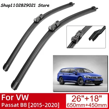 Pro VW Passat B8 2015-2020 Auto Doplňky, Přední Stěrače Blade Kartáče senzor Stěračů, 2016 2015