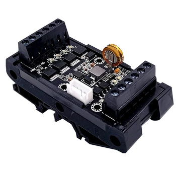 FX1N-10MT PLC Průmyslové Řídící Deska+Pouzdro PLC Modul Analogových Vstupů / Výstupů S Vodicí lištou Zpoždění Relé Modul