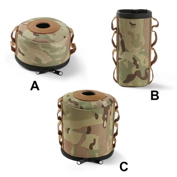 Může Pokrýt Camping Outdoor Láhev Protector Sleeve Oxford Tkanina Přenosný Tkáně Box s Boční Popruh S