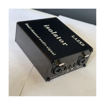 1ks Audio Izolátor Filtr Redukce Šumu Eliminuje Aktuální Hluku Dual-Channel 6.5 XLR Mixer Audio Izolátor LA2XS
