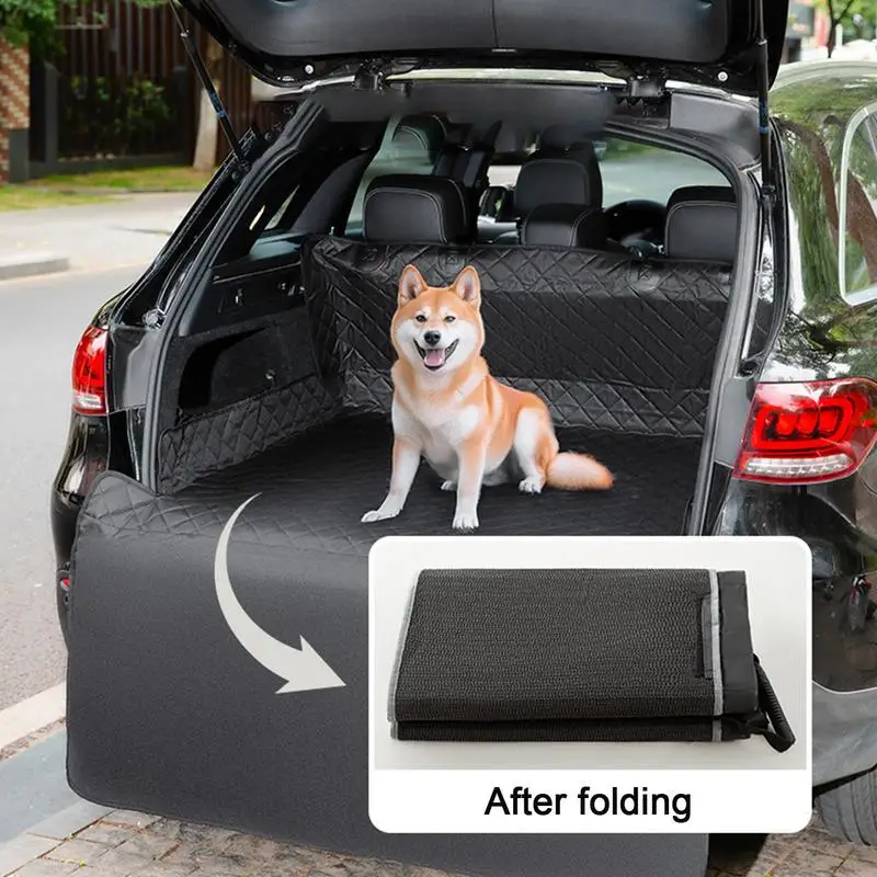 SUV Liniové Nákladní Pro Psy Pet Cargo Kryt Vložky Non-Slip Psa Potah Sedadla Mat 103x47cm Non-Skluzu Pet Seat Cover Rohož zavazadlového Prostoru . ' - ' . 1