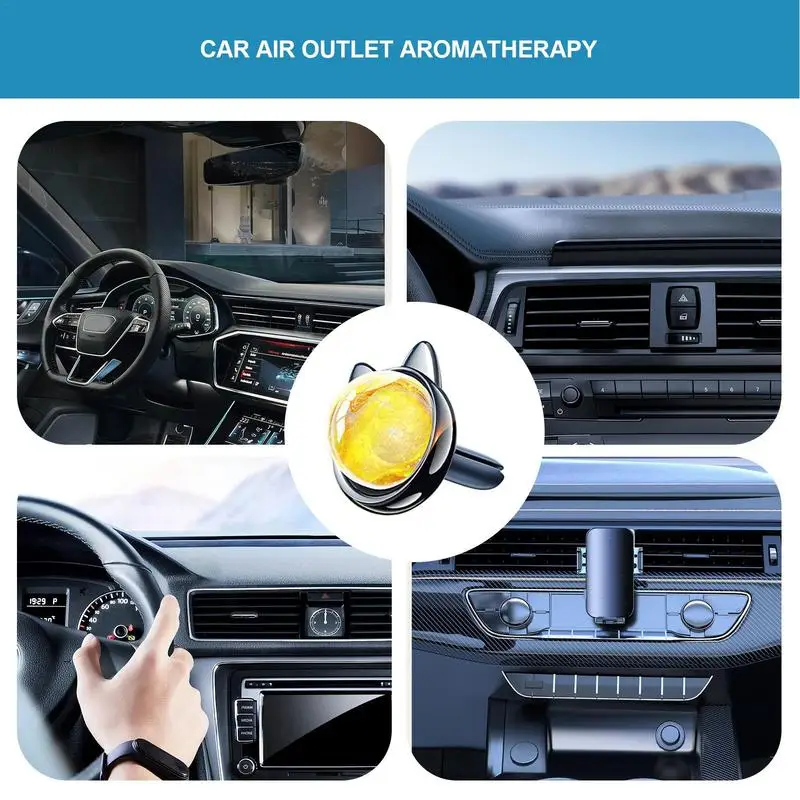 Auto Difuzor Osvěžovač Vzduchu Automotive Aktivní Šíření Osvěžovač Vzduchu, Dlouhodobý Pronájem Aromaterapie S Lehké Vůně, Auto . ' - ' . 2