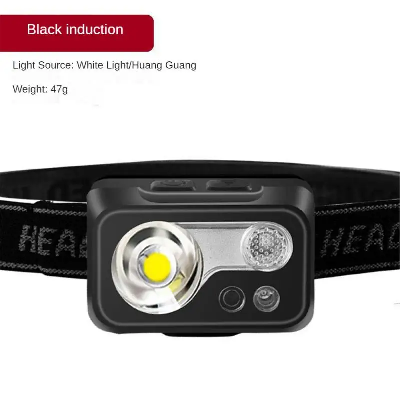 Duální Zdroj Světla Indukční Světlomet Inteligentní Snímání USB Nabíjecí Světlo LED Noční Rybaření Silné Noční Světlo, Venkovní Světlo . ' - ' . 3