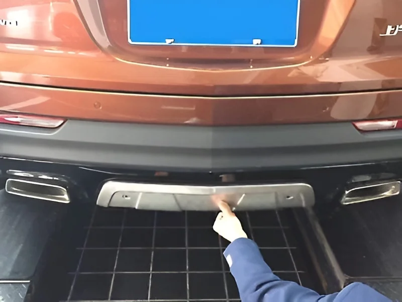 Hodí se pro 2019 2020 2021 Cadillac XT4 Přední Zadní Nárazník Deska kluzná Deska Kryt Čalounění Protector . ' - ' . 4