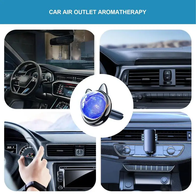 Auto Difuzor Osvěžovač Vzduchu Automotive Aktivní Šíření Osvěžovač Vzduchu, Dlouhodobý Pronájem Aromaterapie S Lehké Vůně, Auto . ' - ' . 4