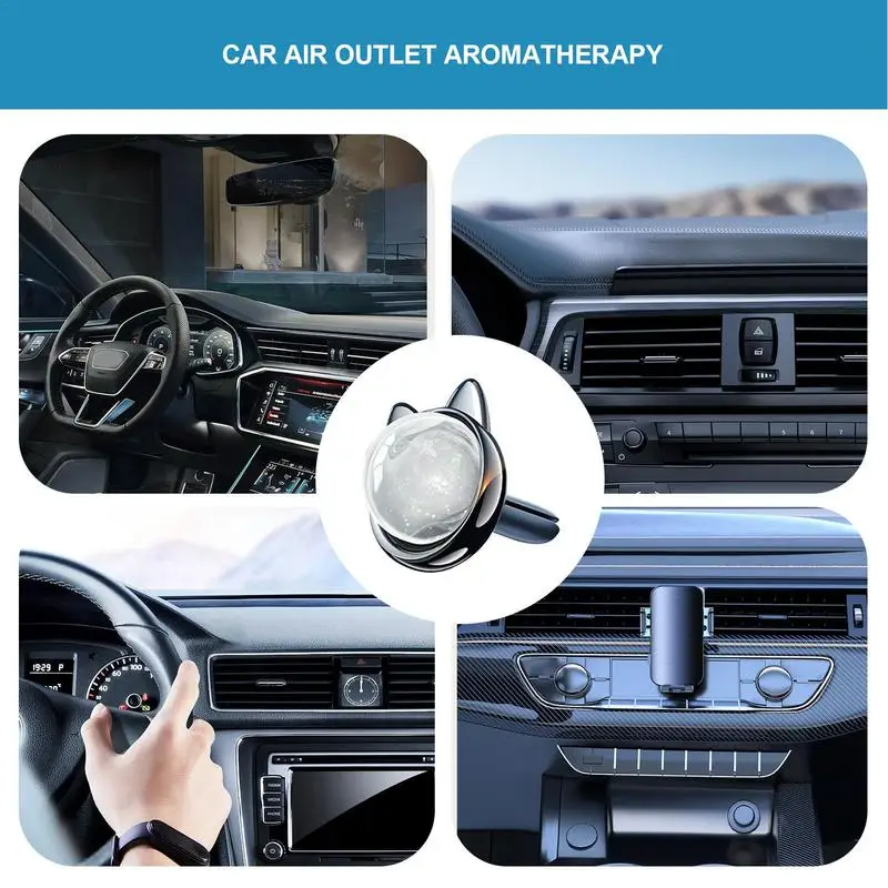 Auto Difuzor Osvěžovač Vzduchu Automotive Aktivní Šíření Osvěžovač Vzduchu, Dlouhodobý Pronájem Aromaterapie S Lehké Vůně, Auto . ' - ' . 5